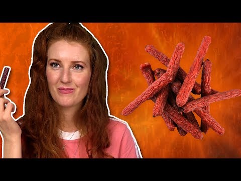 Irish People Try Smoked American Sausages