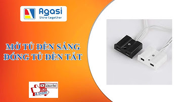Mở cánh ra đèn sáng, đóng cánh tủ đèn tắt | AGASI LIGHTING #shorts #trending #light
