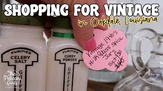 VINTAGE SHOPPING in Oakdale, Louisiana | Gypsy Blue Antiques & More Flea Market