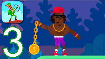 Bowmasters - Gameplay Walkthrough Part 3 - Lol Vein (ios,Android)