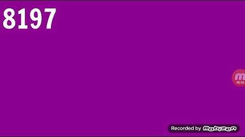 My By The Numbers List 10000 (Part 10A: 8200-8100.5)