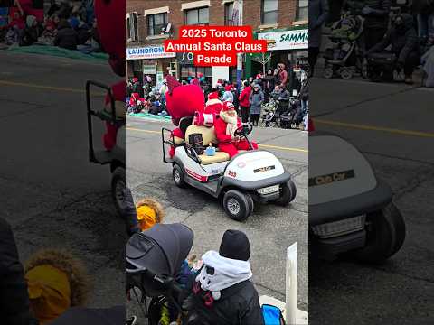 2025 Toronto Annual Santa Claus Parade #santa #canada #toronto #santaclaus #trending #santaparade
