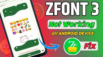 Zfont 3 Not Working on Android|| Zfont 3 Not Working on Instagram || zfont emoji instagram Problem 