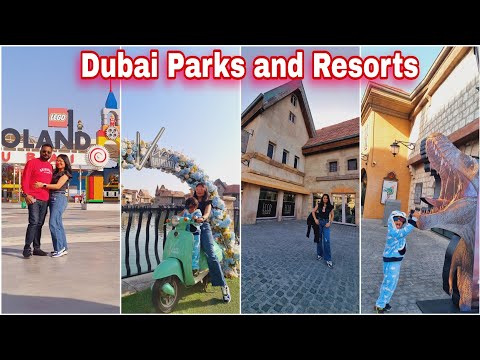 Inside Dubai🇦🇪 Park🌳 And Resorts 2023 | Full Walking Tour | Jasmine Victor