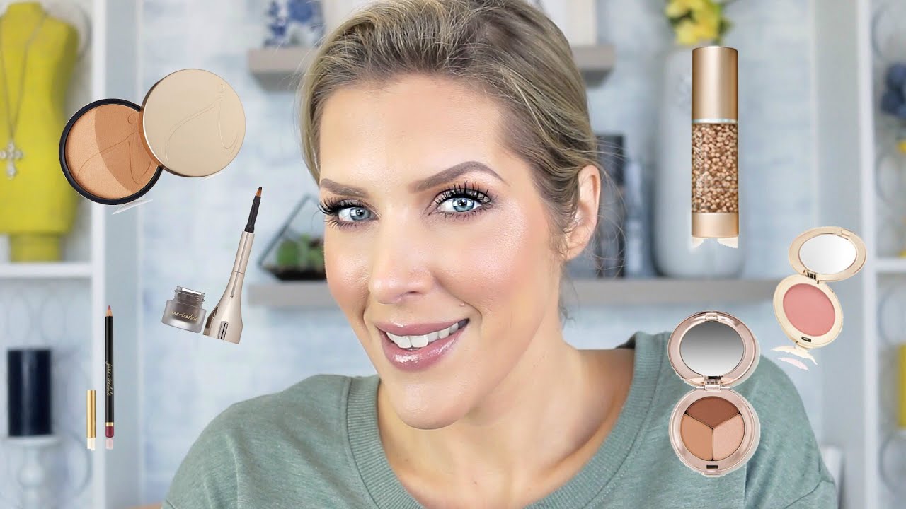 Full Face Of Jane Iredale Makeup