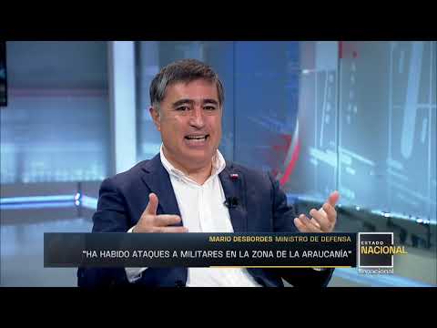 Ministro Desbordes: 'Estamos