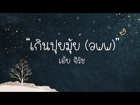 เกินปุยมุ้ย (aww) - เอ้ย จิรัช  [เนื้อเพลง]