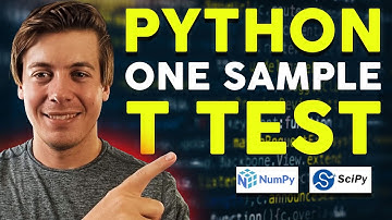 How to Perform a One-Sample T-Test in Python (Scipy & Numpy)
