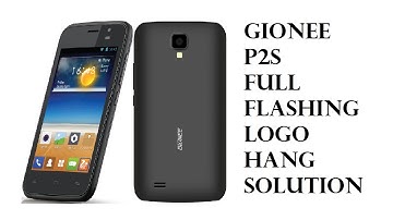 Gionee P2S Full Flashing | Logo Hang Solution | Virus Remove | Phone Unlock |