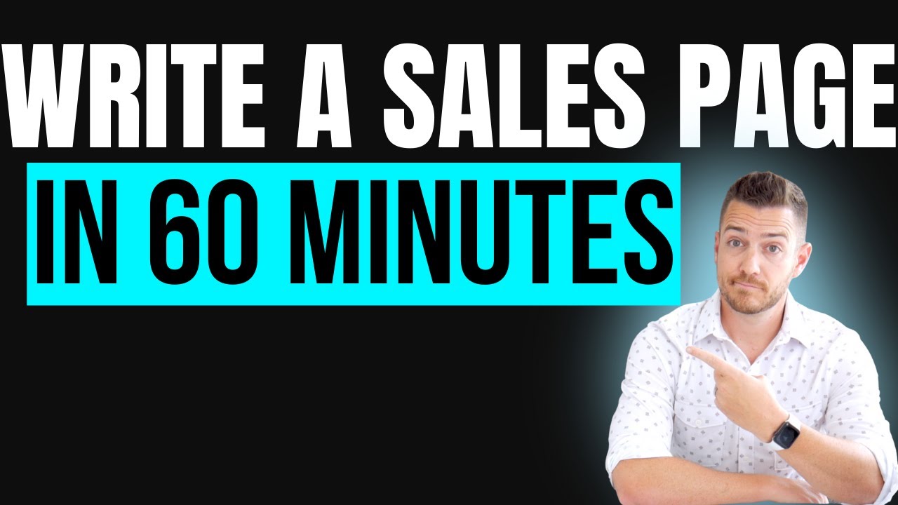 Update How To Write a Sales Page In 60 Minutes