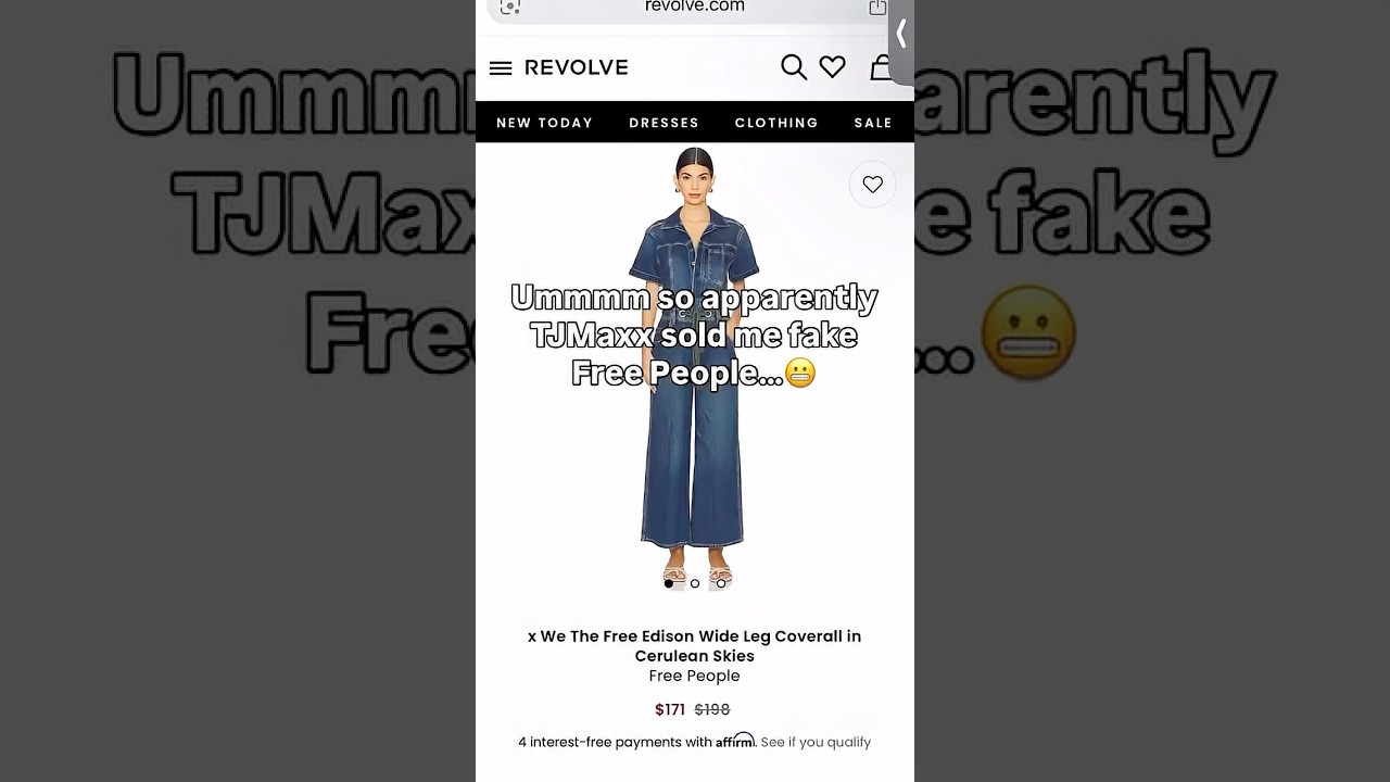 FAKE Free People at TJMaxx Yellow Tag Sale?! 😡