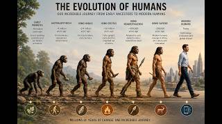 How Humans Evolved: The Complete Story of Human Evolution | From Apes to Modern Humans