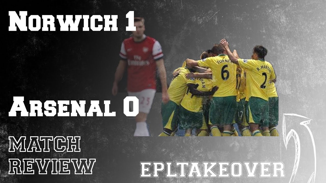 Norwich vs Arsenal 1-0 - YouTube