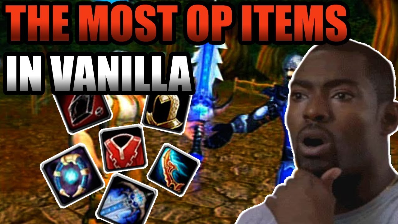 The Most OP Items In Vanilla WoW! [Sword of a