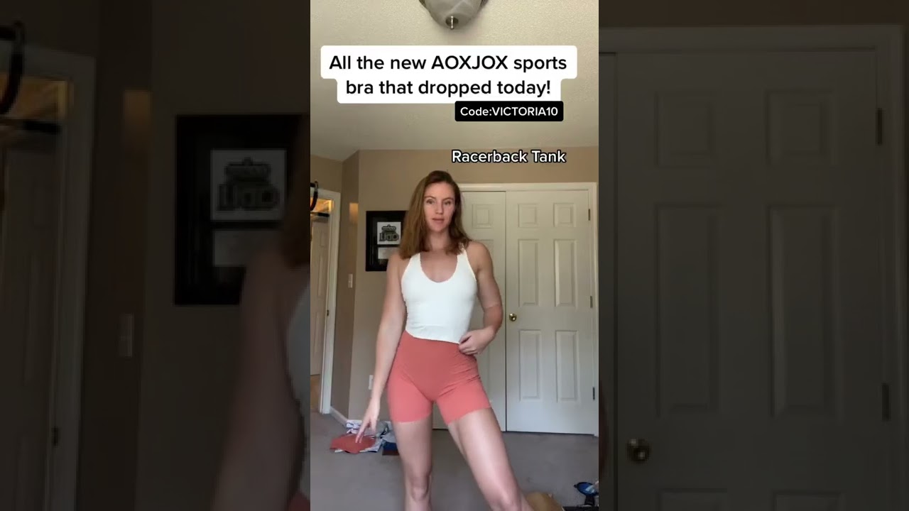 NEW Aoxjox Sports Bras! Haul time again 👀 
