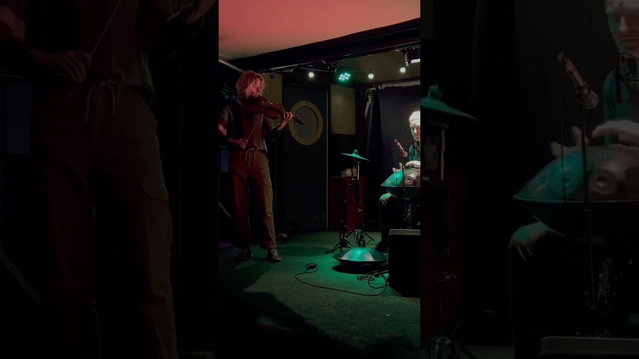Transcendence Pt2 w violin from Emka de Cannart. Full video in the link just above #live #duetlive
