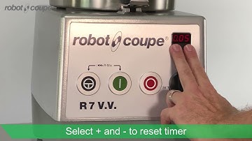 Robot-Coupe  R7 V.V.  Cutter Mixer:  Assembly & Operation