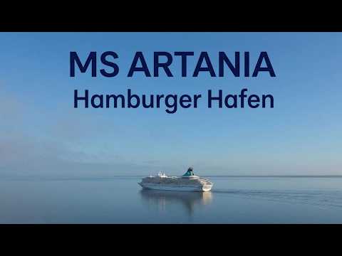 MS ARTANIA: Elegant Cruise Ship Visiting Hamburg! 🚢⚓