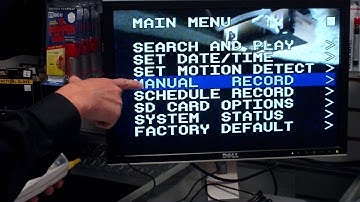 Motion Sensor Hidden Camera How To Video