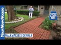 DIY Sidewalk with Walkmaker - Super Handyman Al Carrell