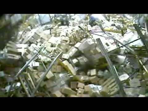 Worst Forklift Driver Epic Fail Crashes Warehouse Shelves And Bring It Down Youtube