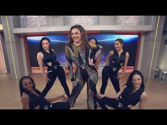 Brooklynettes Perform On New York Living