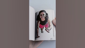 I Can’T Even Do A Normal Push Up - Flipbook #Creativity #Flipbook