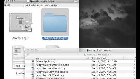 How to change the boot logo on a mac