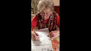 Bozena crossword puzzle mastermind at work!