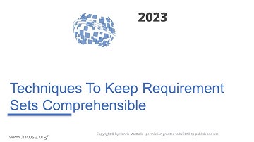 Techniques to Keep Requirement Sets Comprehensible