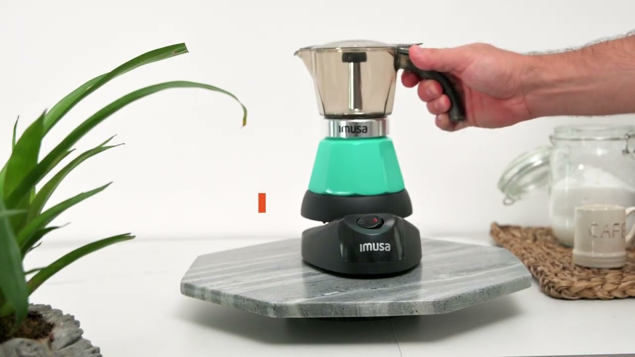 IMUSA 6 Cup Electric Espresso/Moka Pot Unboxing and Review 