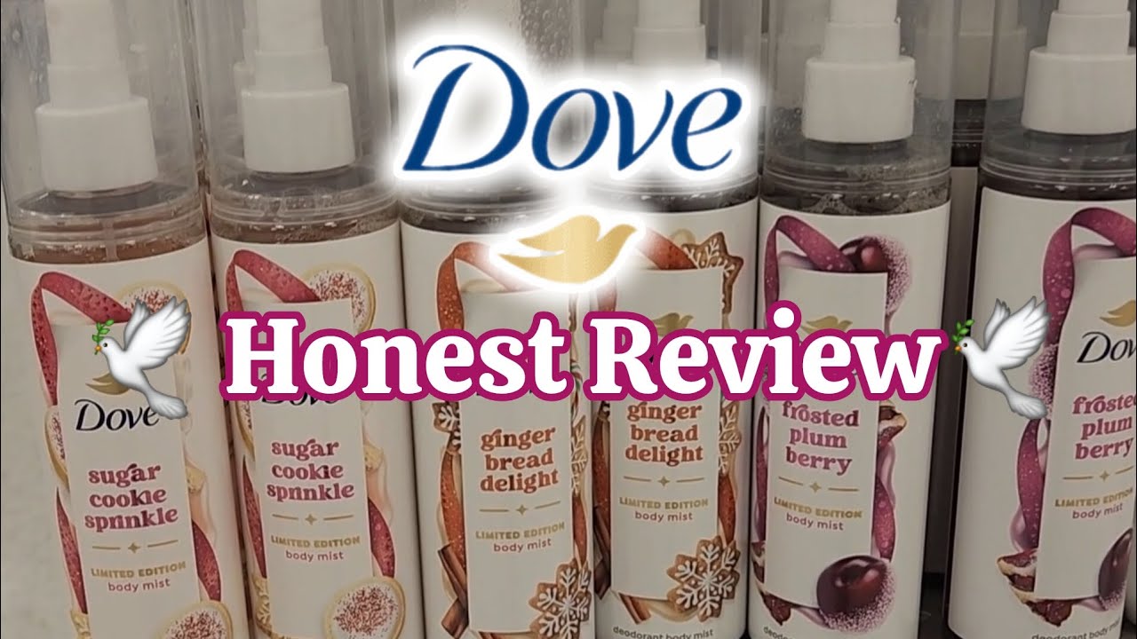 ✨️🕊 Dove Holiday Treats Body Mist Review & Rank 