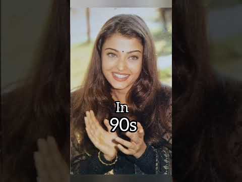 Aishwarya Rai 90s look✨❣️#aishwaryarai #bollywood #kardashian #kim #kylie #khloekardashian #kourtney