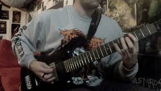 Cattle Decapitation -  Clandestine Ways (Krokodil Rot) [Rhythm Guitar Cover]