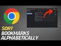 How to Alphabetize Your Bookmarks in Google Chrome (Quick & Easy!)