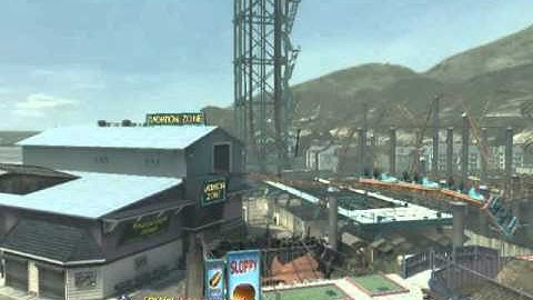 Across the map throwing knife kill - MW3 Game Clip