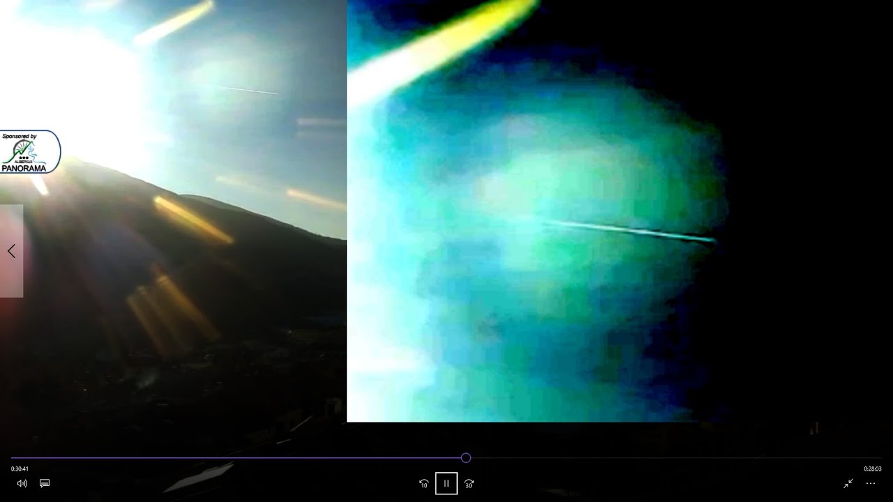 The smudge on the camera lens still unharmed by the rain ;) January