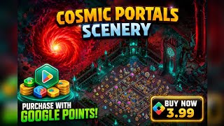 Cosmic Portal Scenery 2026 #clashofclans #supercell #coc  screenshot 5