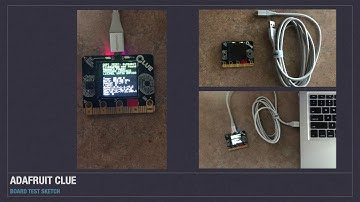 Adafruit CLUE - Board Test