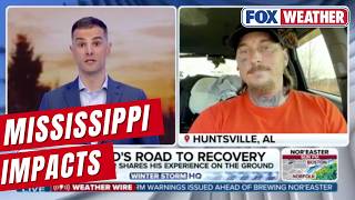 Storm Chaser Talks About Impacts Of Ice Storm In Mississippi