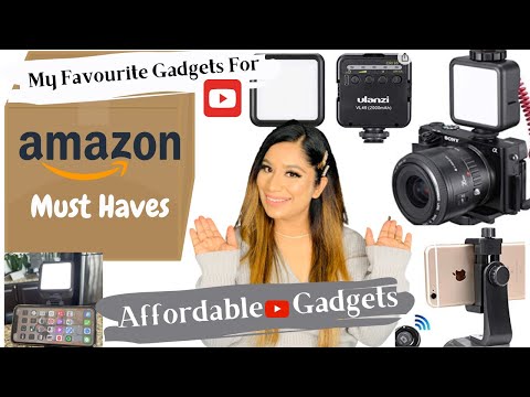 Amazon Must Haves | Shopping Haul | Affordable Amazon Gadgets To Start YouTube