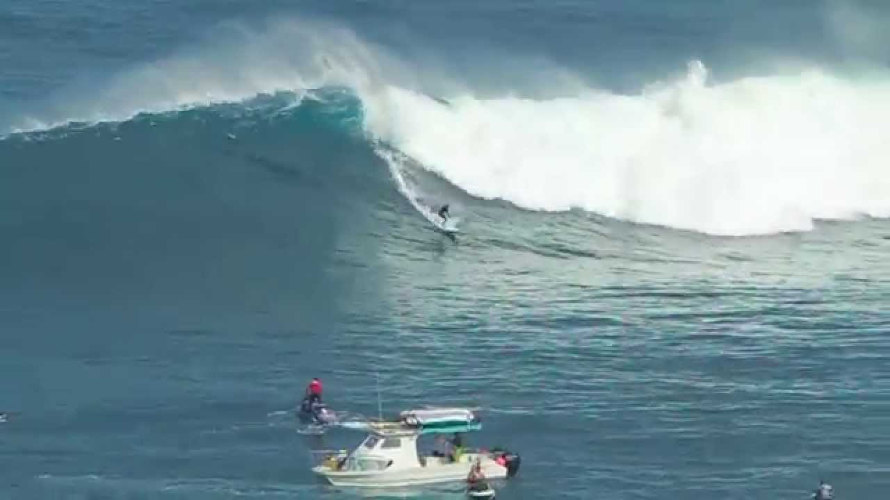 Surfing Jaws December 22nd, 2014 YouTube