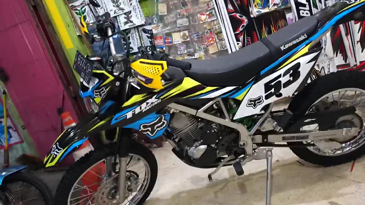 Decal stiker  KLX bejo jombang 082244186646 cutting stiker  