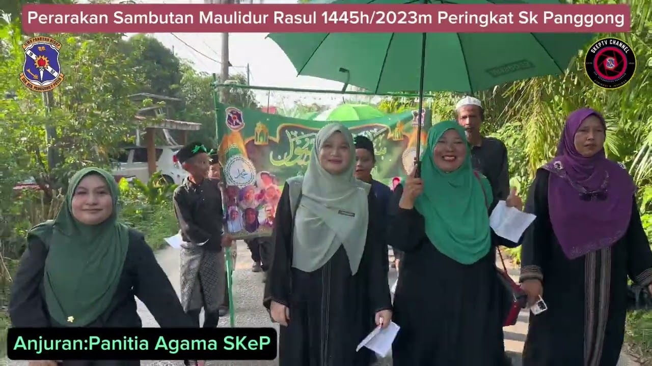 EPISOD KHAS:Perarakan Sambutan Maulidur Rasul 1445h/2023m Peringkat Sk Panggong