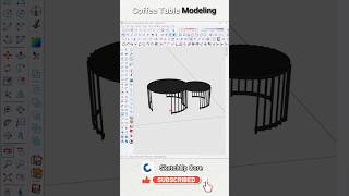 Wood and Steel | Coffee Table Modeling