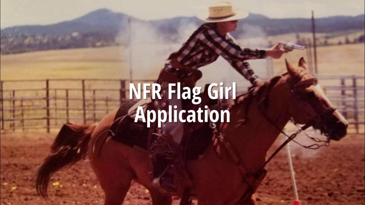 NFR Flag Girl Application YouTube