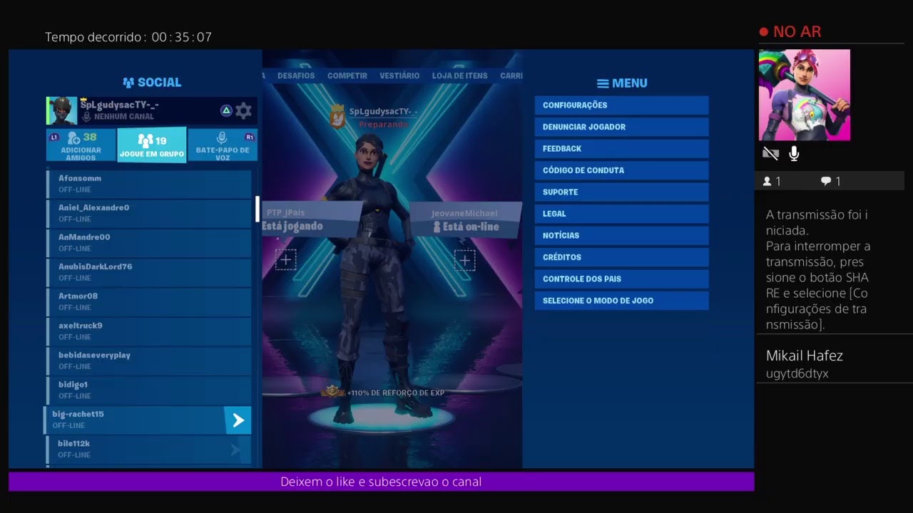 Criativo solo duo squad - YouTube