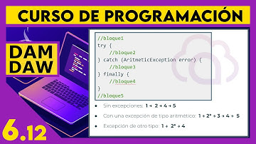 JAVA: try - catch - finally ☕ DAM - DAW