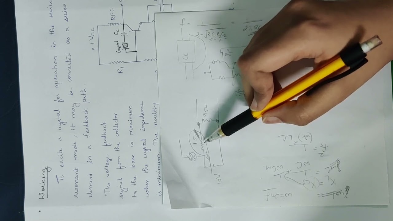 48  Mod 3 AE Crystal oscillator  working