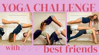 3 Person Yoga Challenge